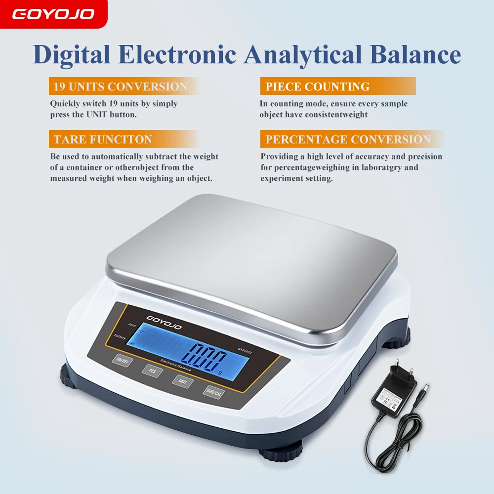 0.01g Analytical 5kg (2000g 0.01g, 5000g 0.01g) - Commercial Equipment For Commercial Use | 2000g 0.01g | 5000g 0.01g | Commercial Equipment