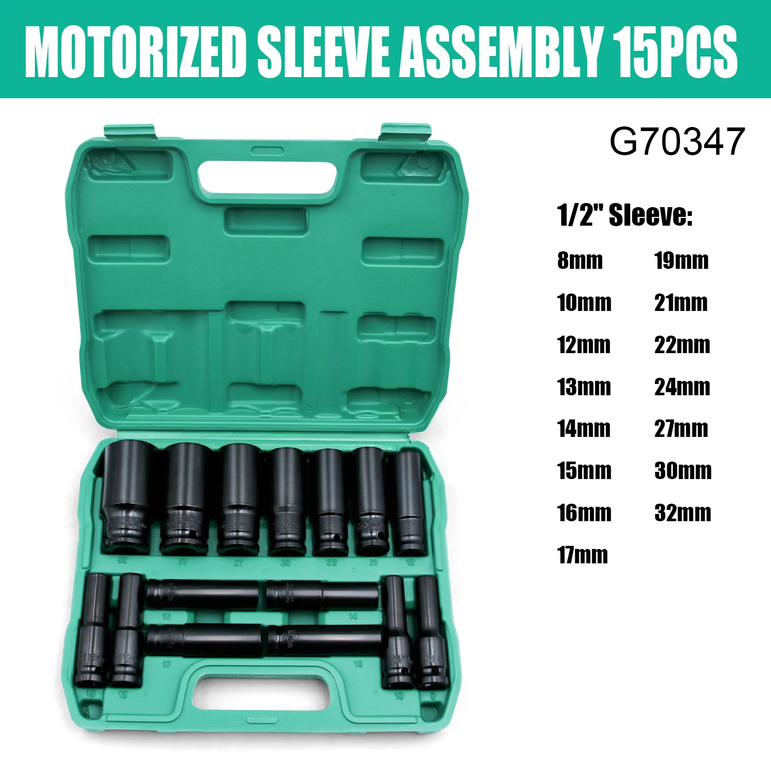 15/20 Socket 1/2 (20 Pcs): Commercial Equipment - Commercial Use | 20 pcs | 15 pcs | Commercial Equipment