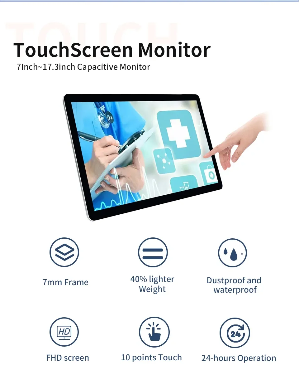 15.6/17.3/18.5 All Touch Android Hdmi Mount (240v, Interfaces) - Commercial Use - Commercial Equipment | 240V | backlight | Touch Panel - Image 19