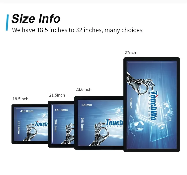 15.6/17.3/18.5 All Touch Android Hdmi Mount (240v, Interfaces) - Commercial Use - Commercial Equipment | 240V | backlight | Touch Panel - Image 24