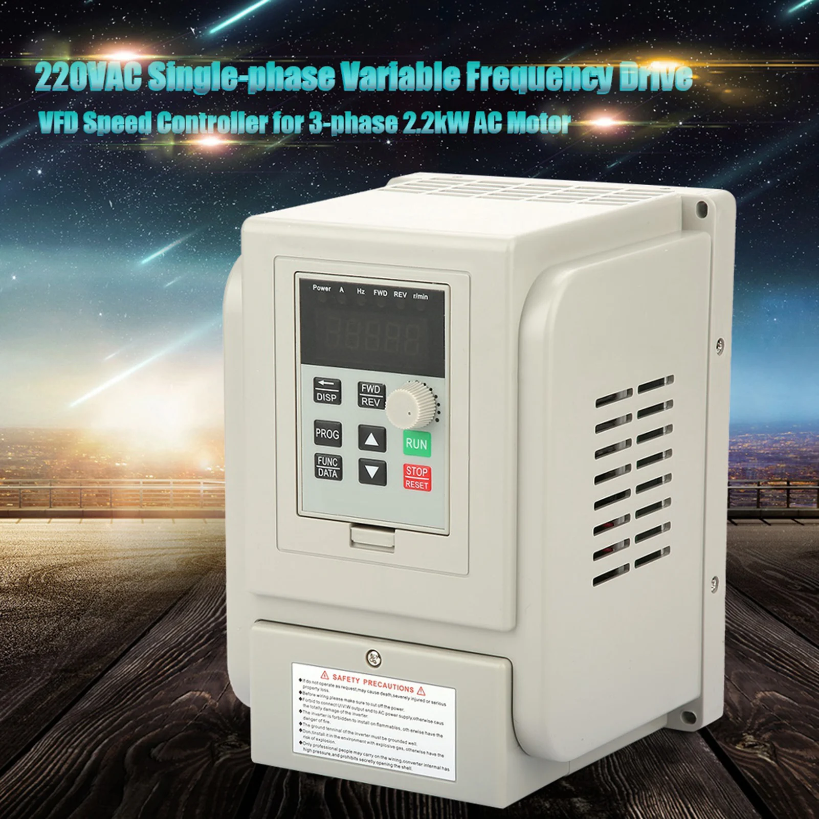 220vac Phase Frequency Vfd Controller 2.2kw (2.2kw, Noise): Commercial Equipment - Commercial Use | 2.2kW | satisfies | simple - Image 4