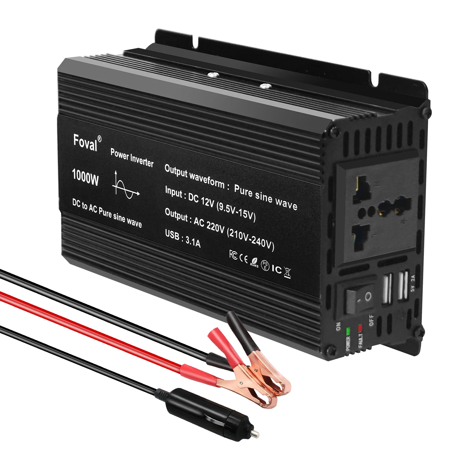 2600w 220v Power Pure Wave 1500w (1000w, Aluminum) - Commercial Equipment For Commercial Use | 220V | 1000W | Aluminum