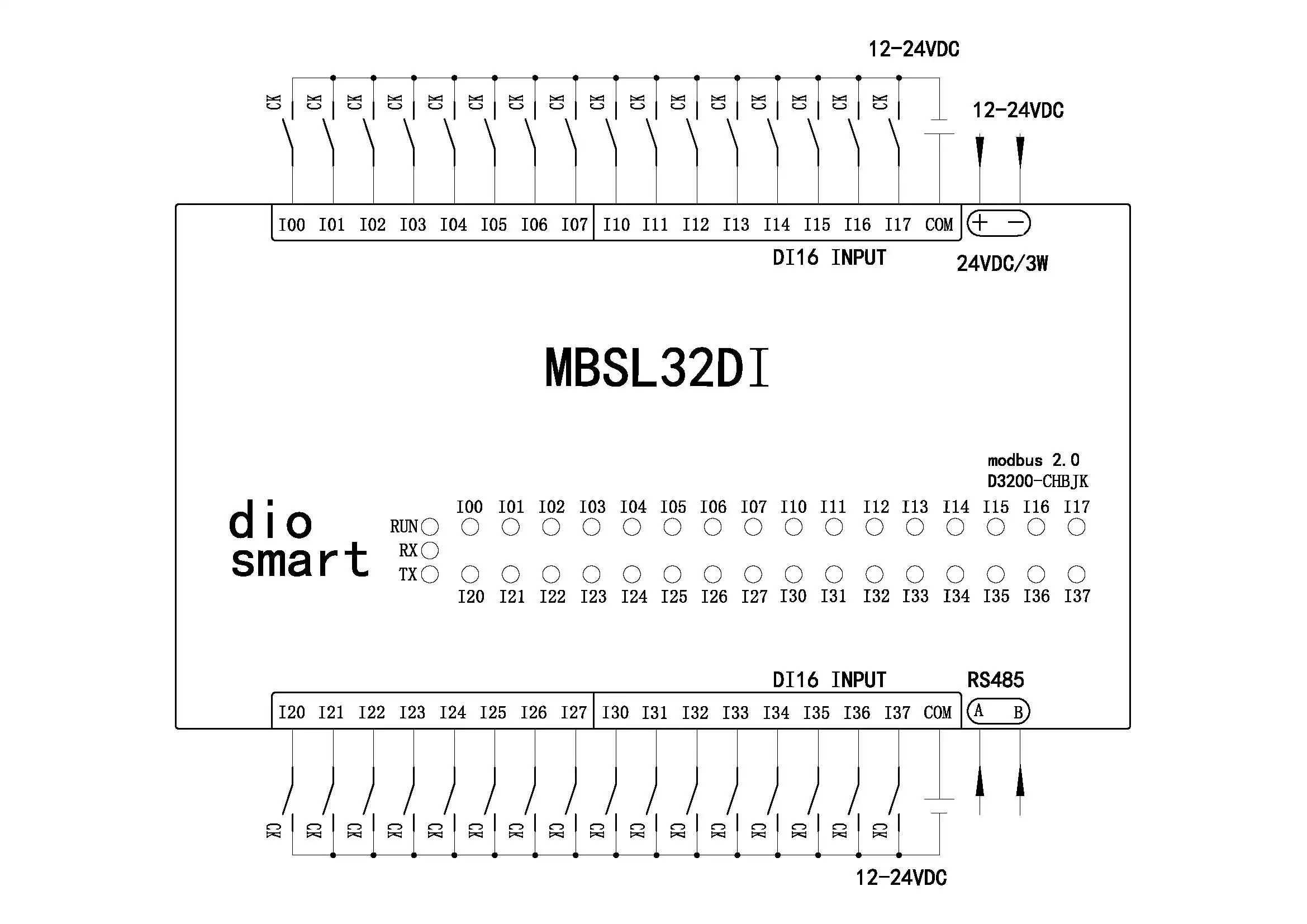 32di Input Rs485 (industrial-grade) - Commercial Equipment - Commercial Use | interface. | communication | various | Commercial Equipment - Image 5