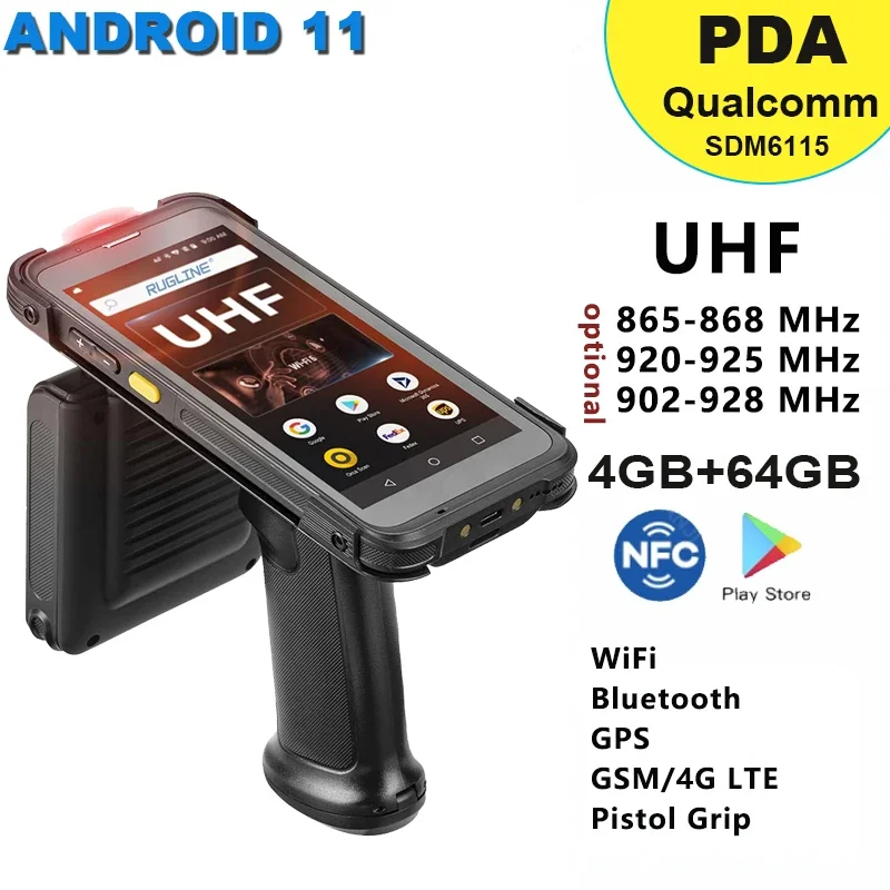 5.5-inch Android Barcode Pistol Handheld Charging (contact, Specifications) - Commercial Equipment - Commercial Use | customers | economic | RT-F505 M - Image 24