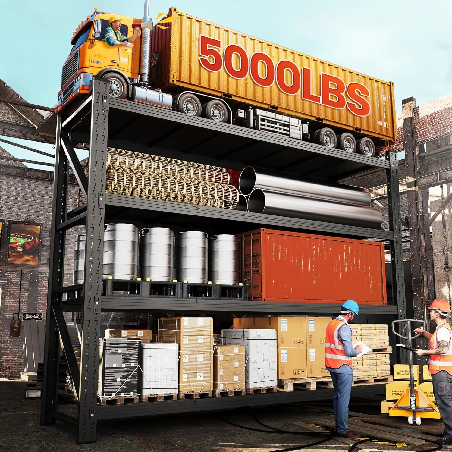5000lbs Units Storage (stuff, Advantages) - Commercial Use - Commercial Equipment | beam | heavy-duty | structural | Commercial Equipment - Image 2
