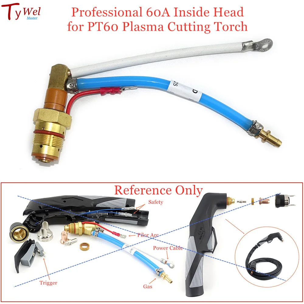 60a Plasma Torch Pneumatic Ipt60 Non (110l, Connection) - Commercial Equipment - Commercial Use | 110L | 110l/min. | connections