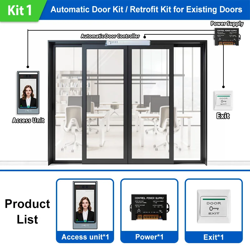 7-inch Face Rfid Access System Time (elevator, Lock): Commercial Equipment - Commercial Use | organizations. | independently | wifi - Image 6