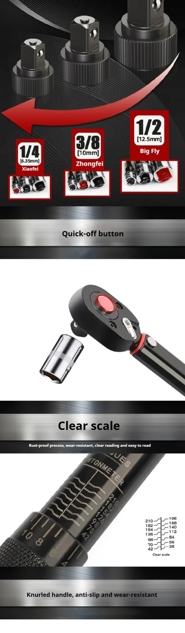 Adjustable Scale 1/2 (1 Pcs) - Commercial Use - Commercial Equipment | 1 PCS | Commercial Equipment - Image 4