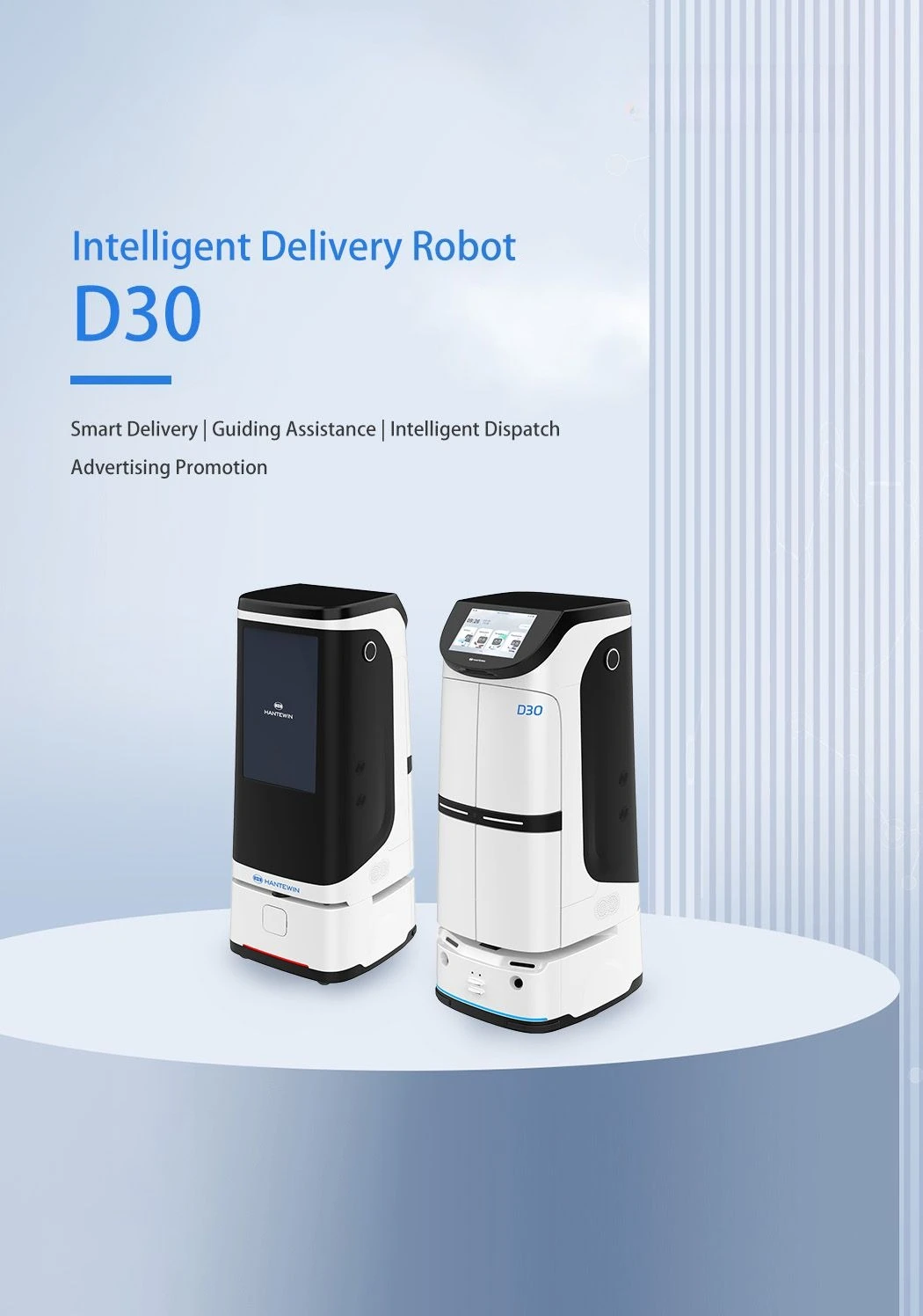 Automatic Item Robot Multi-function Hotel Delivery Intelligent (75l, Fell) - Commercial Equipment For Commercial Use | 75L | cost | more - Image 3