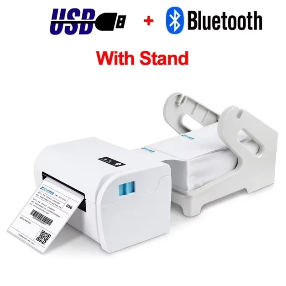 Barcode Printer Chweida Wireless Usb (many) | Commercial Equipment | Commercial Use | Bluetooth with Stand | 110mm | print | Commercial Equipment - Image 24