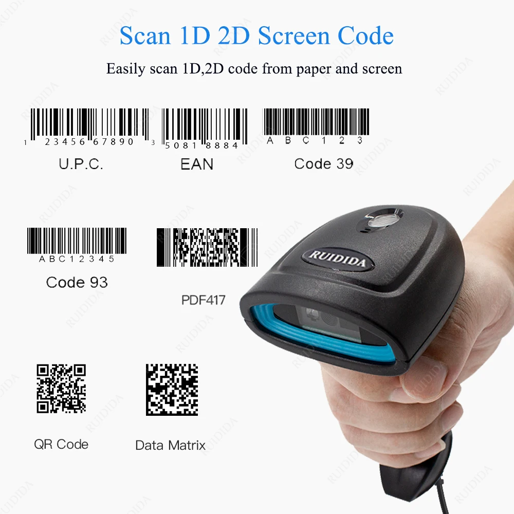 Barcode Reader Wired: Commercial Equipment Unit - Commercial Use - Irregular, EAN-13 | 2.4g | play | macos | Commercial Equipment - Image 14