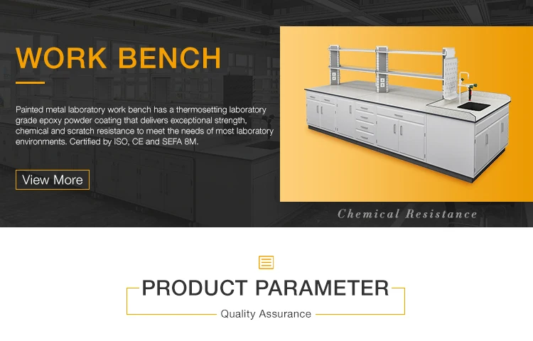 Bench Furniture Computer Work Laboratory Steel Lab Full | Commercial Equipment - Image 2