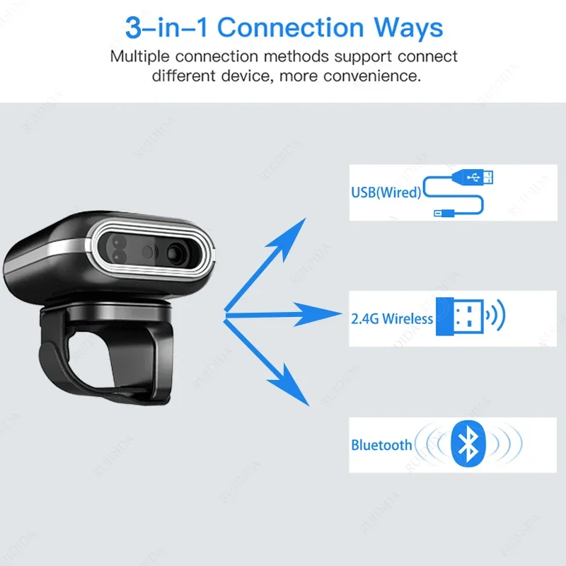 Bluetooth Portable Ring Finger (rfs20) | Commercial Equipment | Commercial Use | computer | connection | mode-----usb | Commercial Equipment - Image 6