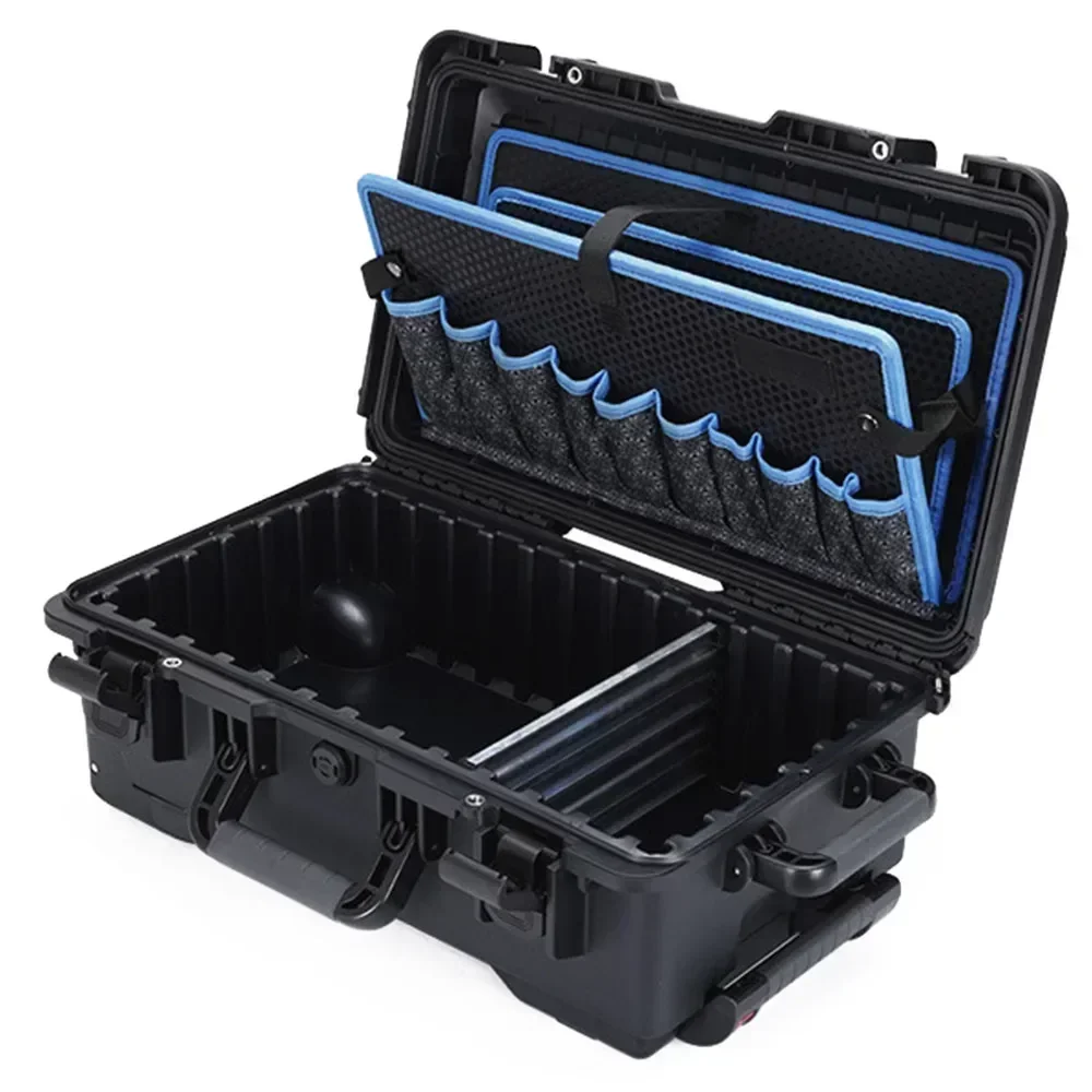 Boards Electrician Organizers Box Hard Trolley (solve) - Commercial Equipment - Commercial Use | manual | Blue | mainland | Commercial Equipment
