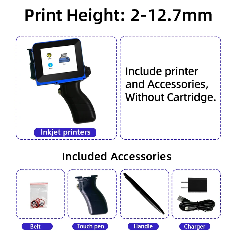 Bottle Plastic Logo Mini Printer Portable (0.64kg, Weight): Commercial Equipment - Commercial Use | about | 1500mah | type | Commercial Equipment
