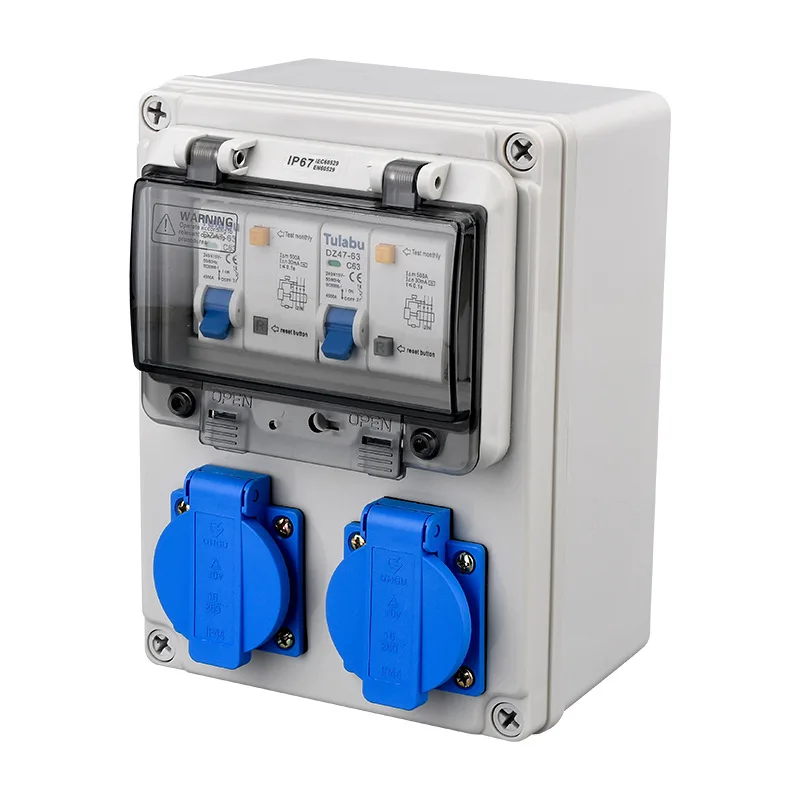 Box Circuit Current Electric (figure, Rating) | Commercial Equipment | Commercial Use | power | ip65 | IP44 | Commercial Equipment