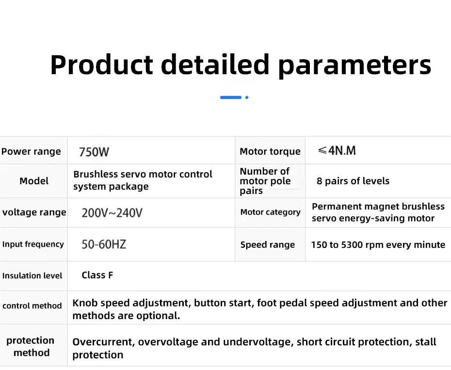 Brushless Kit Variable Controller (750w, Wood) - Commercial Use - Commercial Equipment | 220V | 750W | driver - Image 4