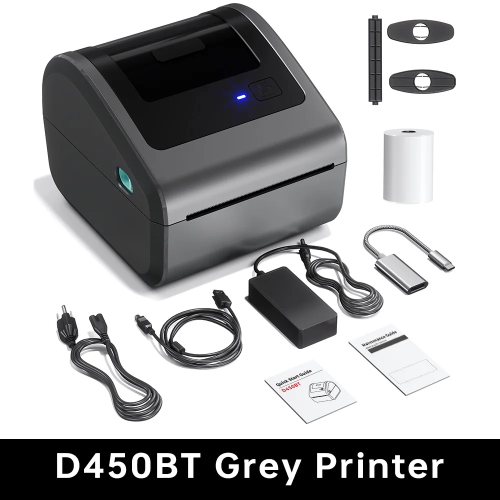 Business Label Printer (setting, Video): Commercial Equipment - Commercial Use | settings | install | D450 | Commercial Equipment