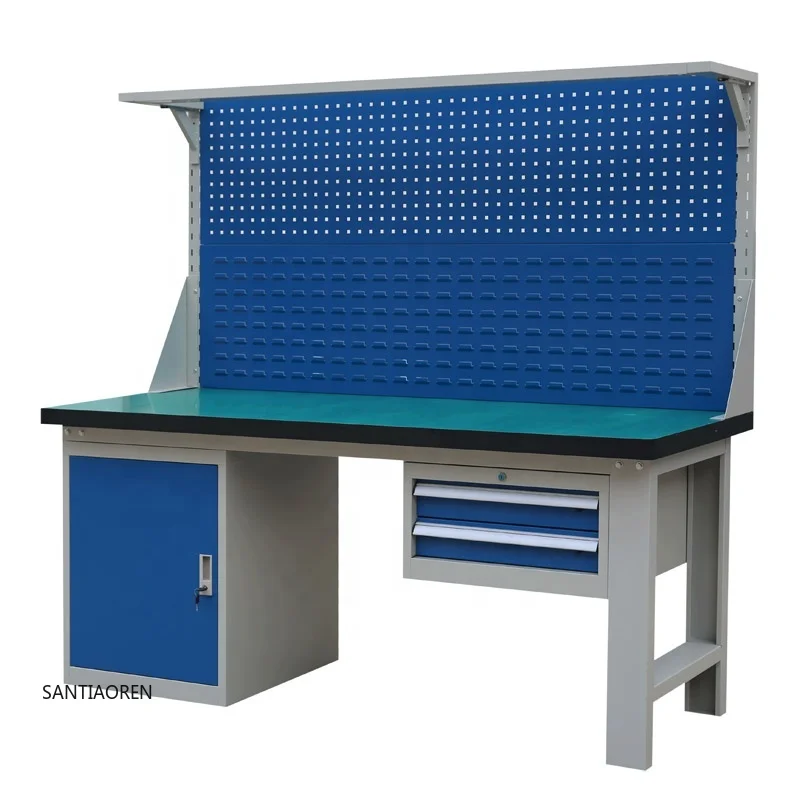 Cabinet Workshop 2025heavy Workbench Single (stainless Steel, Covered) | Commercial Equipment | Commercial Use | Stainless steel