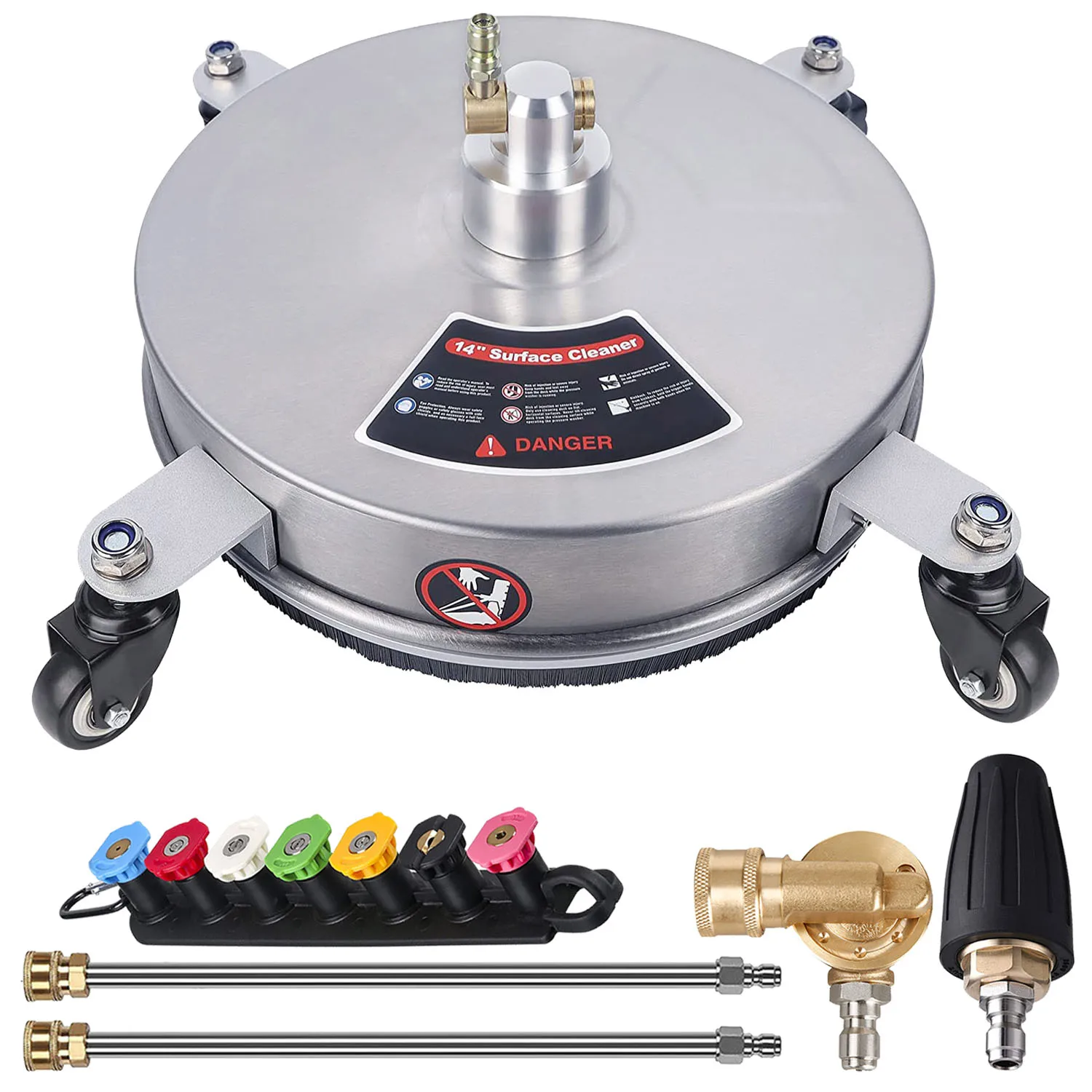 Clean Inch Cleaner (stainless Steel, Gray) - Commercial Equipment For Commercial Use | Stainless steel | stubborn | surfaces - Image 3