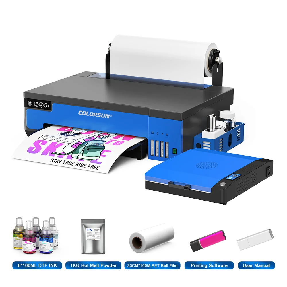 Colorsun Dtf L18058 Printer (dtf Printer W, Degrees) - Commercial Equipment For Commercial Use | XP600 | Printer With Oven B | 2.printing - Image 12