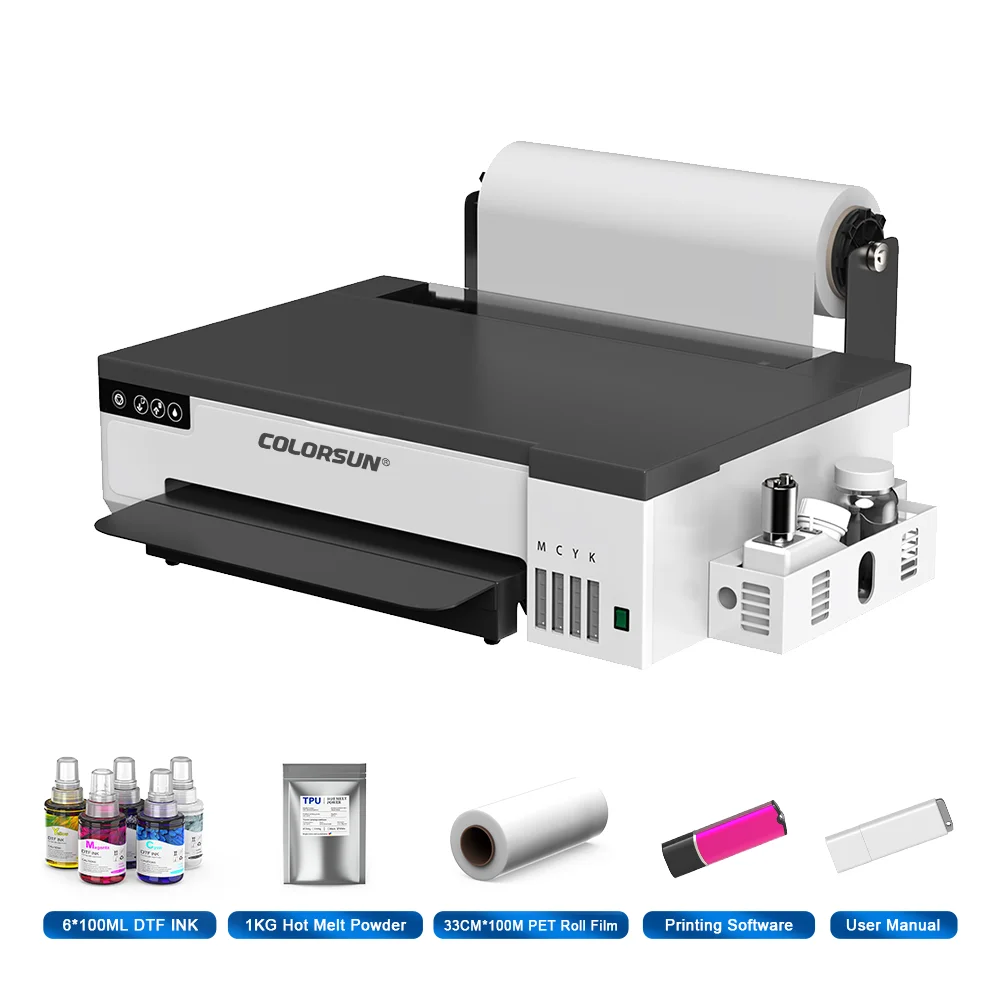 Colorsun Dtf L18058 Printer (dtf Printer W, Degrees) - Commercial Equipment For Commercial Use | XP600 | Printer With Oven B | 2.printing - Image 14