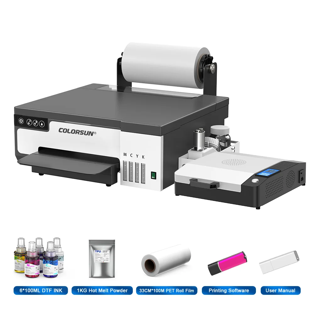 Colorsun Dtf L18058 Printer (dtf Printer W, Degrees) - Commercial Equipment For Commercial Use | XP600 | Printer With Oven B | 2.printing - Image 15
