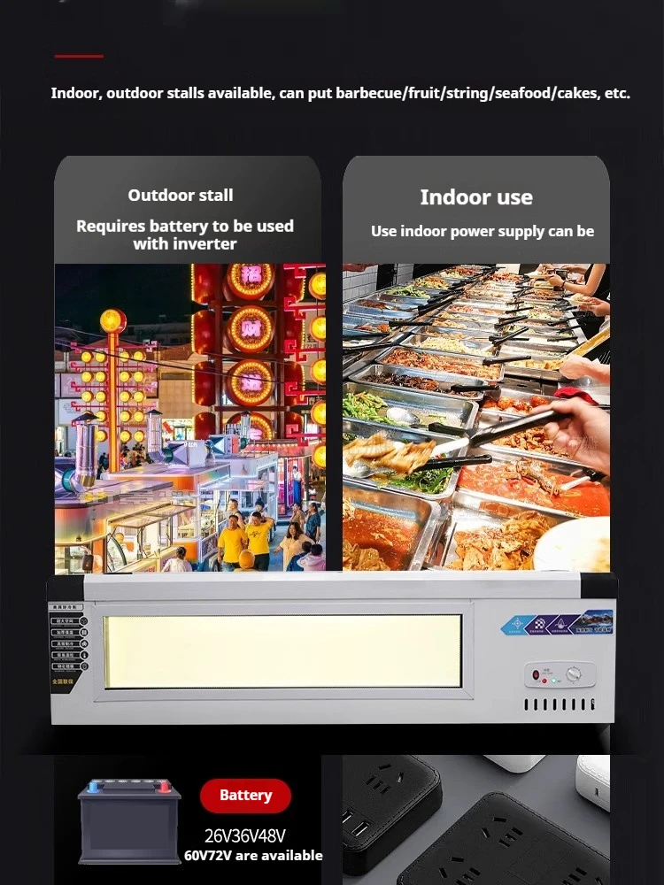 Countertop Display Stall Copper (140w, Visible Window) - Commercial Equipment - Commercial Use | 140W | Visible window | Commercial Equipment - Image 13