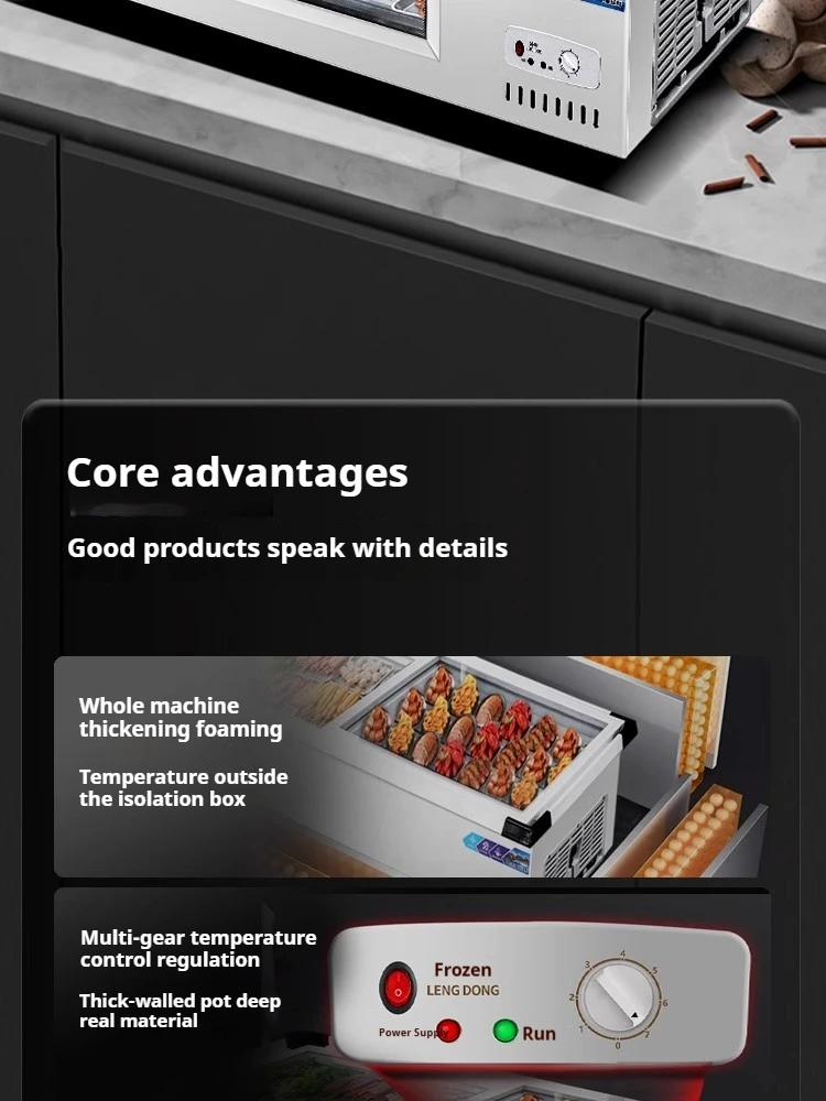 Countertop Display Stall Copper (140w, Visible Window) - Commercial Equipment - Commercial Use | 140W | Visible window | Commercial Equipment - Image 3