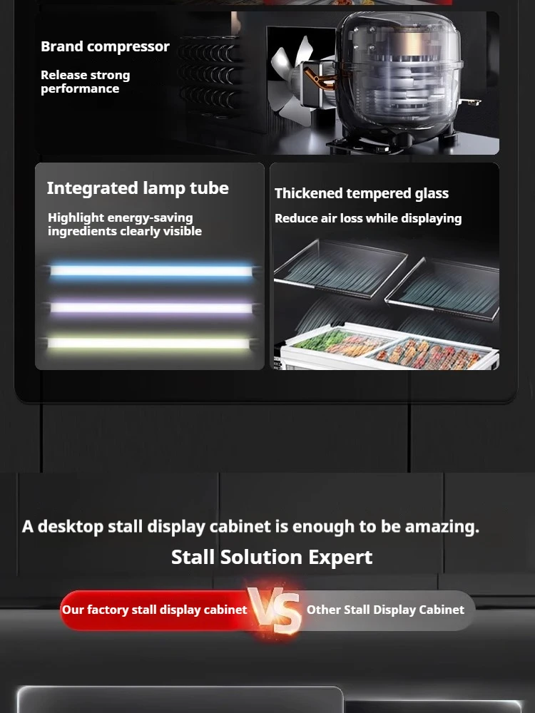 Countertop Display Stall Copper (140w, Visible Window) - Commercial Equipment - Commercial Use | 140W | Visible window | Commercial Equipment - Image 4