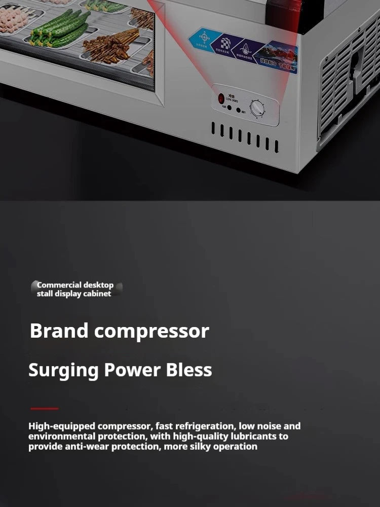Countertop Display Stall Copper (140w, Visible Window) - Commercial Equipment - Commercial Use | 140W | Visible window | Commercial Equipment - Image 8
