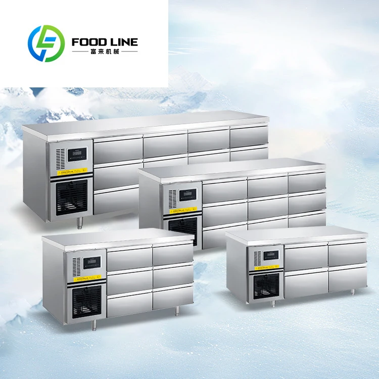 Commercial Use: Commercial Equipment Unit | Kitchen Counter Refrigerator | Message + Qq.com | 350L