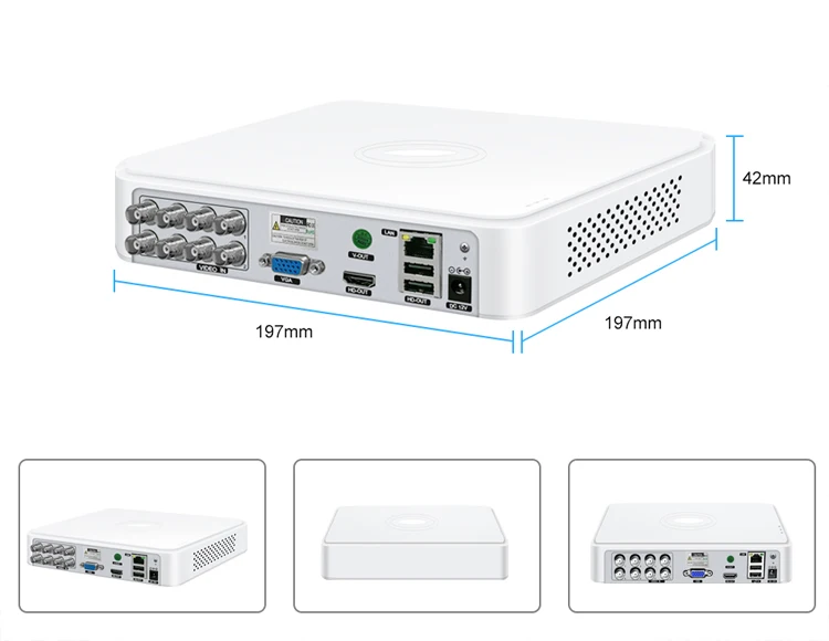 Channel Cvi Hybrid Smar Dvr | Timer | EU Plug | 8CH | None | Commercial Equipment - Image 10
