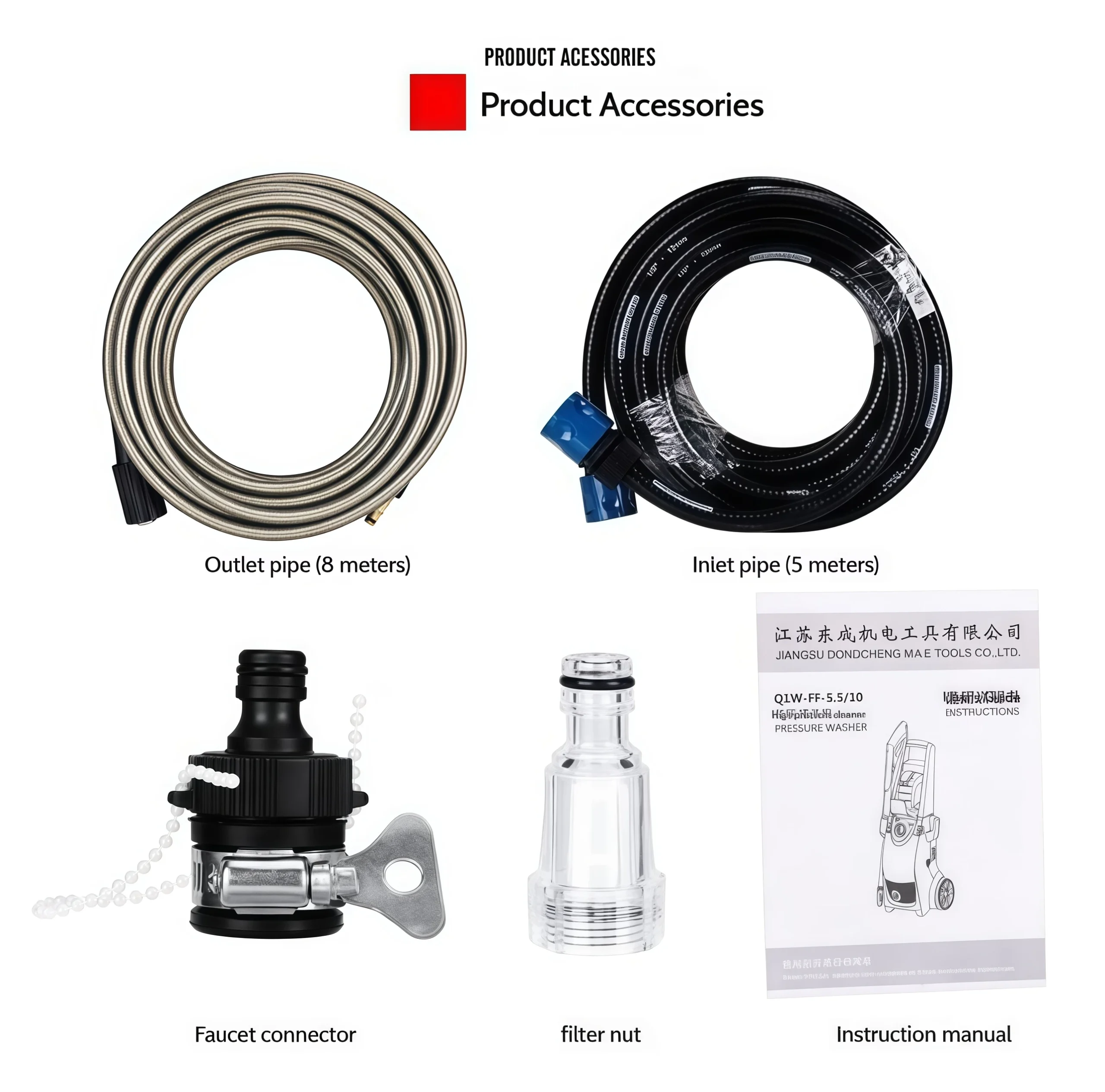 Commercial Equipment Unit Based On Dongcheng High-pressure 10mpa Pressure Flow Home - Welcome, Service., Message - Commercial Use | 1600W | rate | pri - Image 17