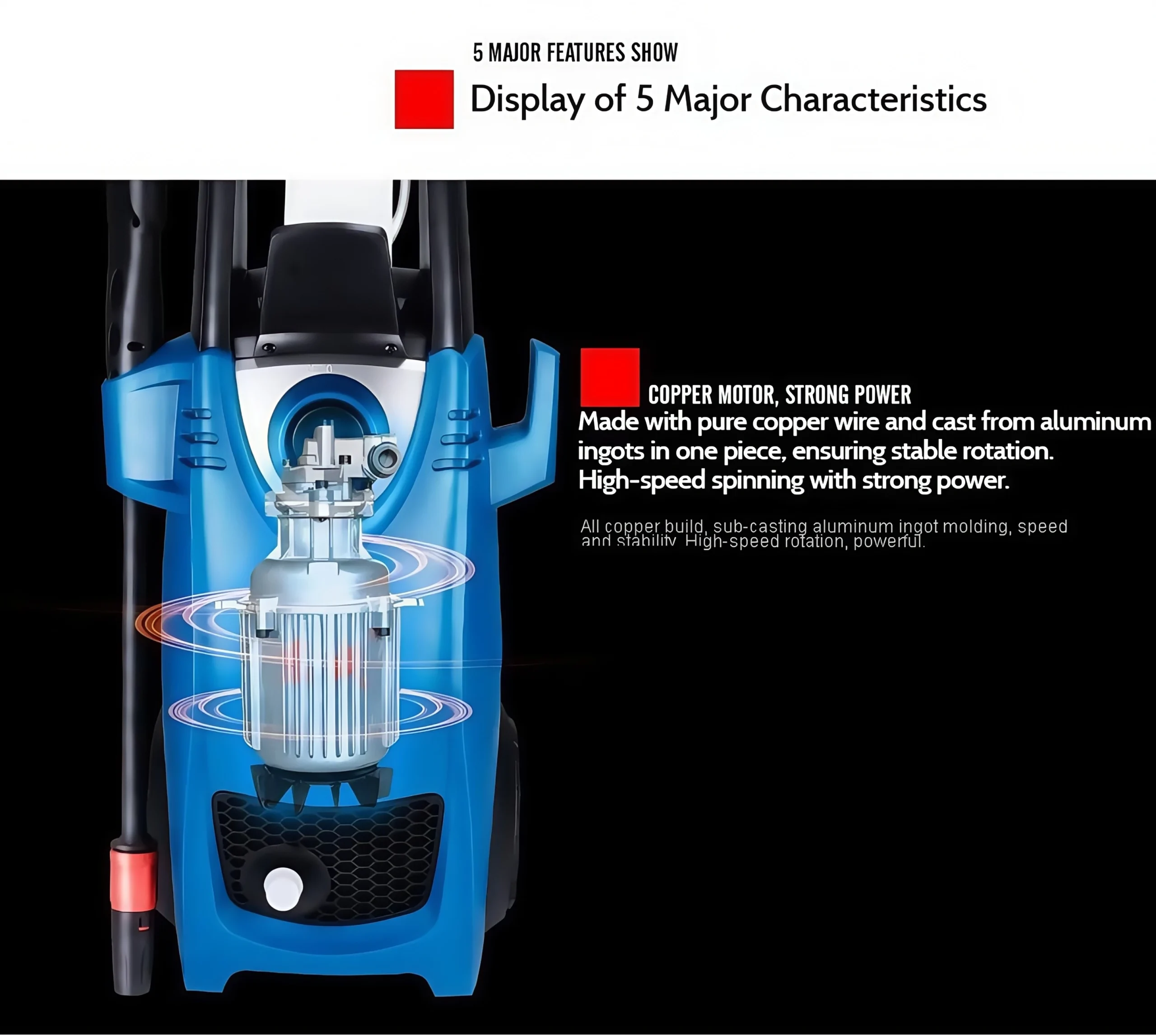 Commercial Equipment Unit Based On Dongcheng High-pressure 10mpa Pressure Flow Home - Welcome, Service., Message - Commercial Use | 1600W | rate | pri - Image 7