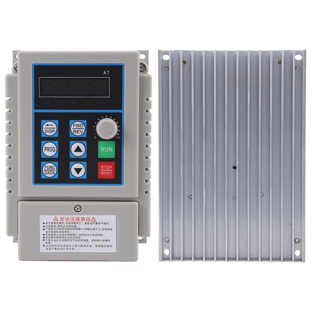 Variable Vfd Drive 0.75kw Frequency 220v Adjustable | AC-220V | Commercial Equipment - Image 10