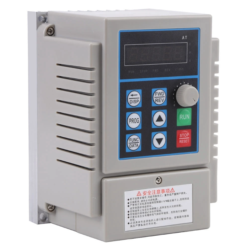 Variable Vfd Drive 0.75kw Frequency 220v Adjustable | AC-220V | Commercial Equipment - Image 3