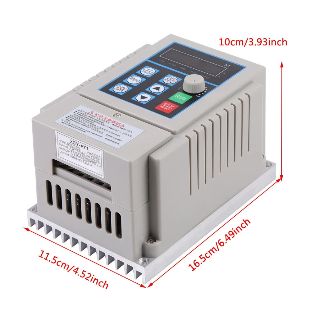 Variable Vfd Drive 0.75kw Frequency 220v Adjustable | AC-220V | Commercial Equipment - Image 6