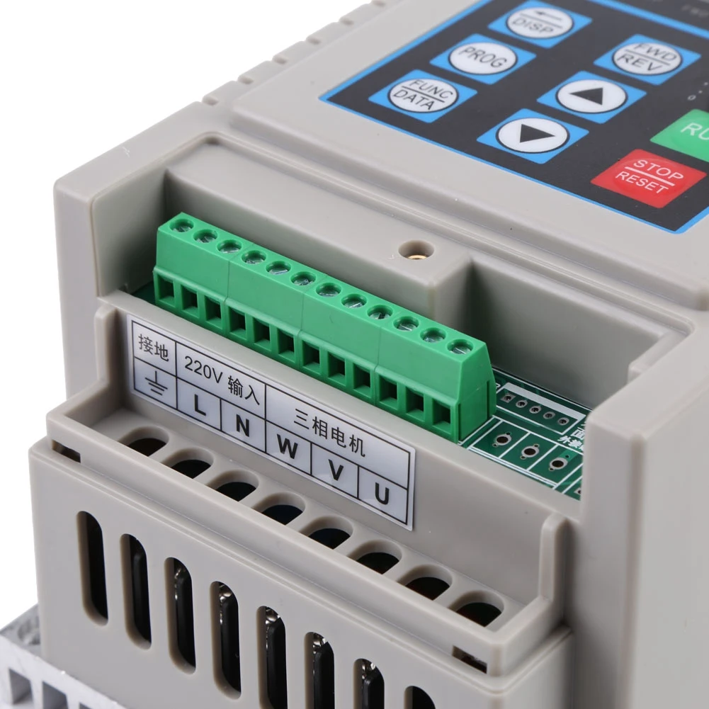 Variable Vfd Drive 0.75kw Frequency 220v Adjustable | AC-220V | Commercial Equipment - Image 9