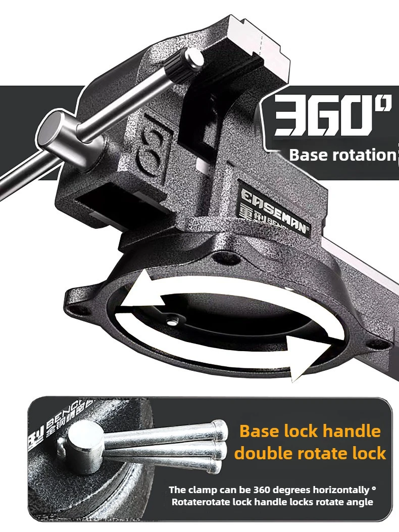 Steel Pliers Heavy Vise Craftsman Bench Table Multi-purpose Duty | 6 Inch | 12 Inch | Commercial Equipment - Image 10