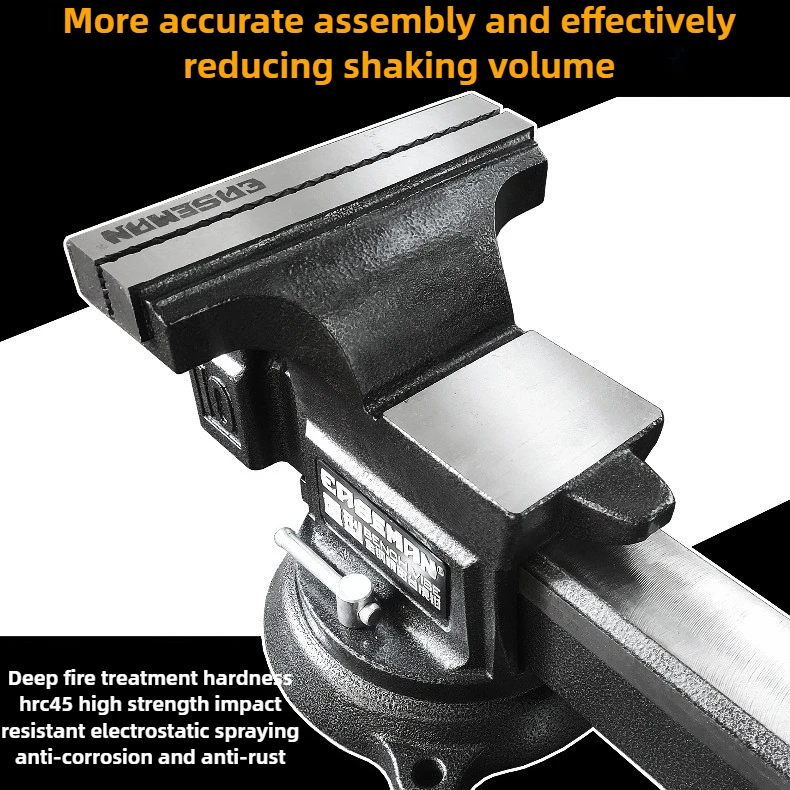 Steel Pliers Heavy Vise Craftsman Bench Table Multi-purpose Duty | 6 Inch | 12 Inch | Commercial Equipment - Image 3