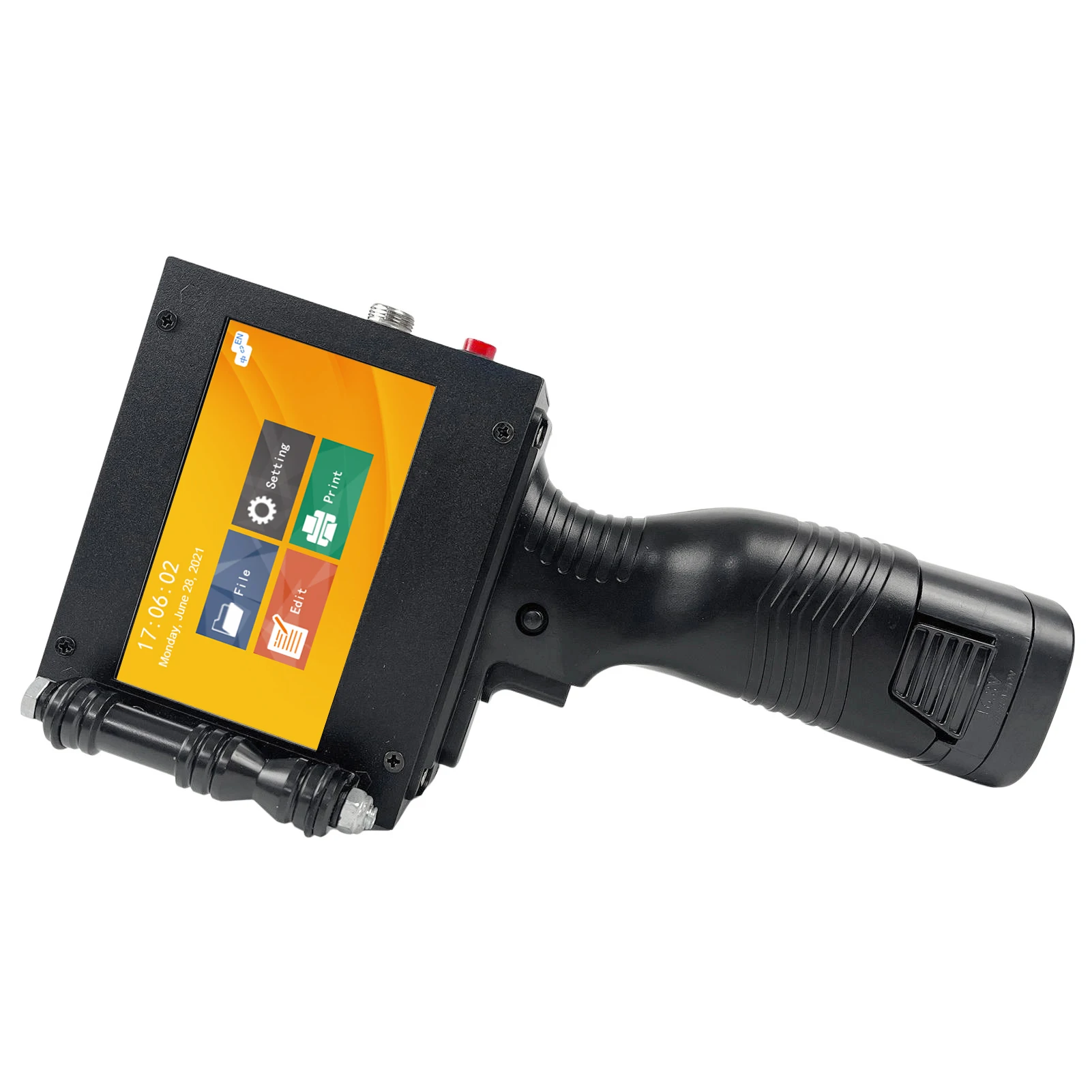 Portable Definition Printer Code Handheld Inkjet 4.3inch | 240V | AC-100 | DC-16 | Commercial Equipment - Image 5