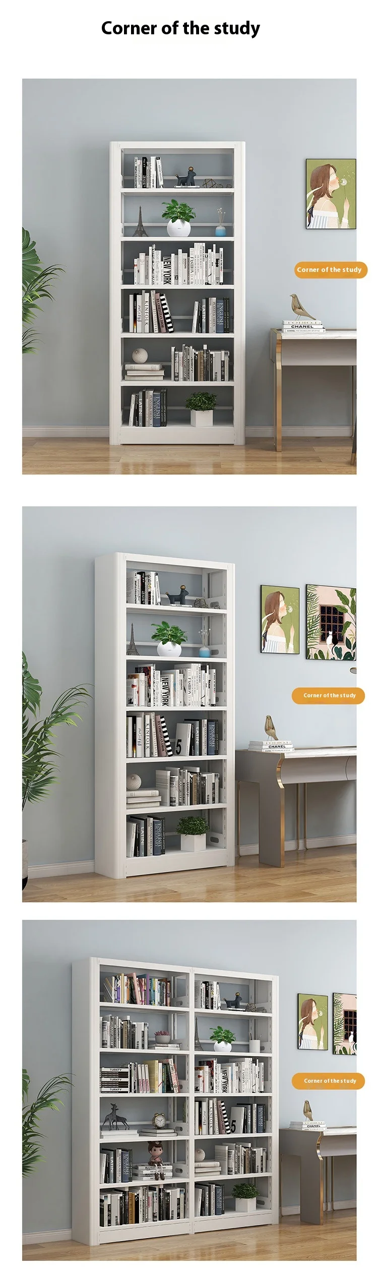 Retail Storage Book Shelf Rack Modern | Commercial Equipment - Image 7