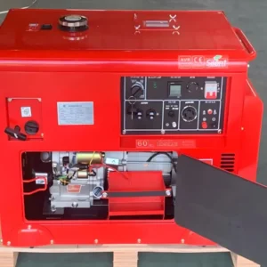12kw Silent Dual Gas Generator Gas-oline (110v, 12kw) - Commercial Equipment For Commercial Use | 110V | 12kW | wheels