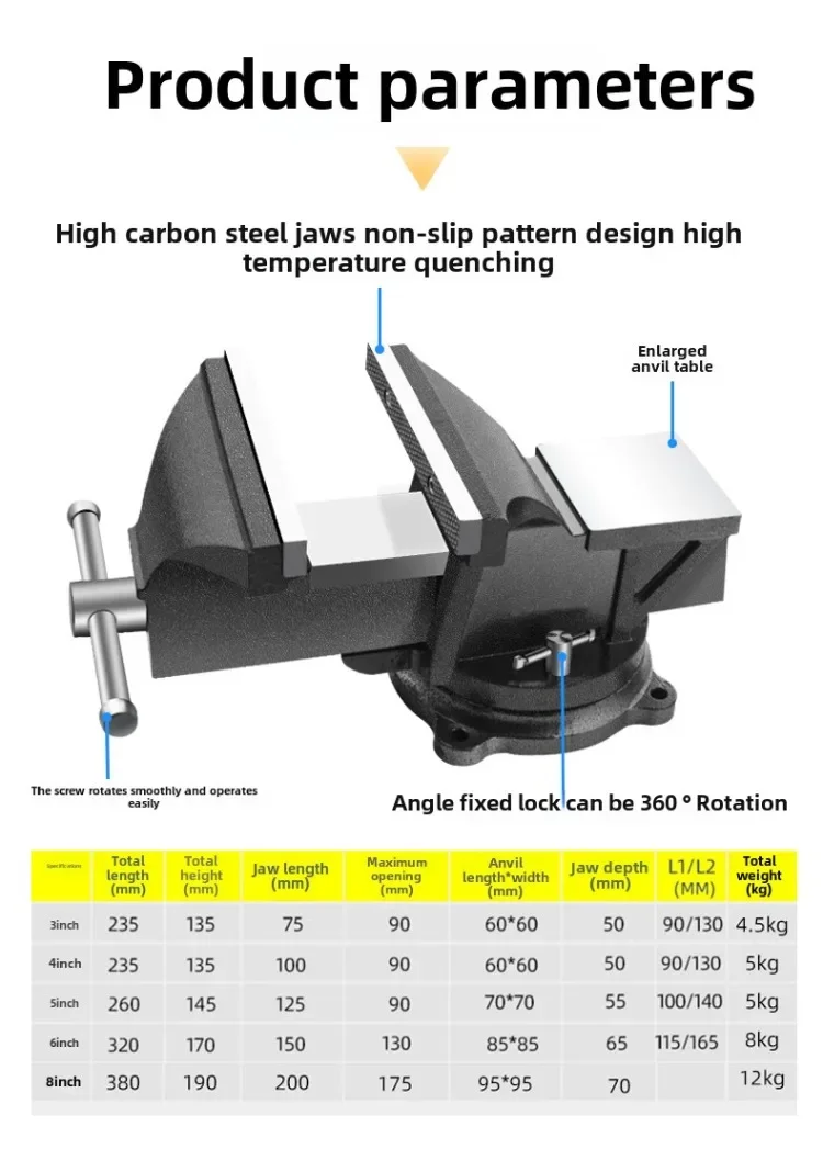 Commercial Equipment Unit - Commercial Use: Bench Home (5 Inch) | 5 inch | 4 inch | 3 inch | Commercial Equipment - Image 9