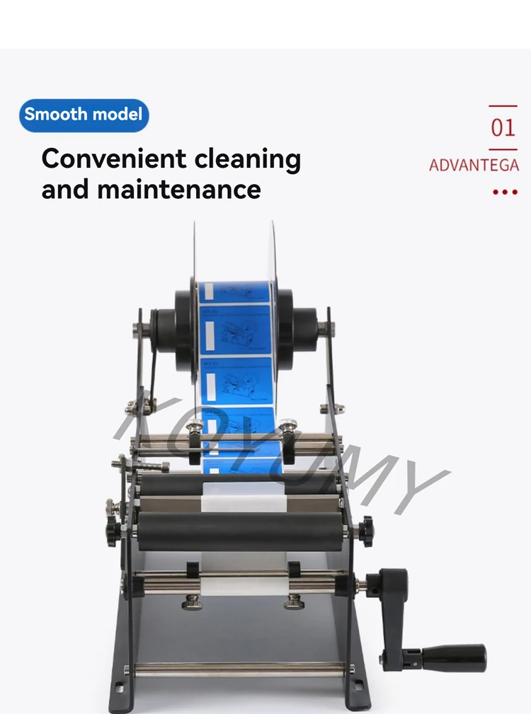 Commercial Equipment Unit - Commercial Use: Makermanual Semi-automatic Label Manual Sticker Labeling Bottle (standard Version, Downward Pressure) | do - Image 6