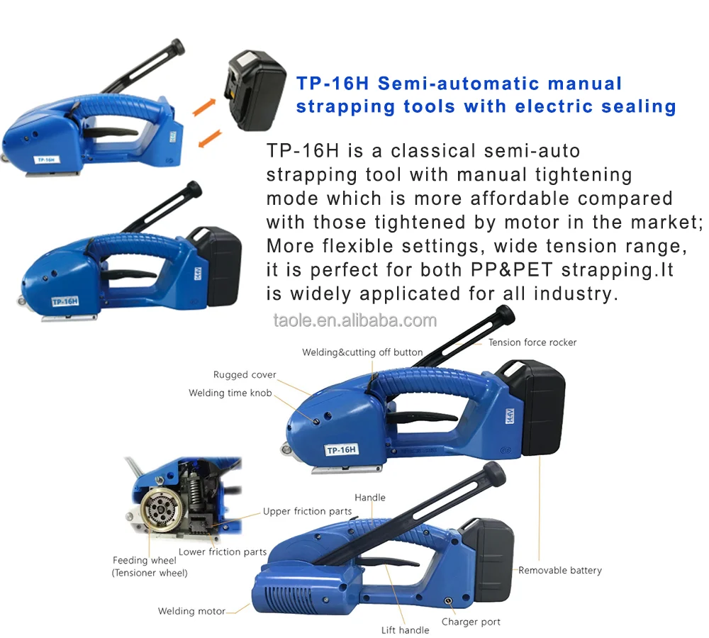 Strapping Automatic Sealing (220v, 300x140x168mm) - Commercial Equipment For Commercial Use | 220V | 2.75kg | features - Image 2