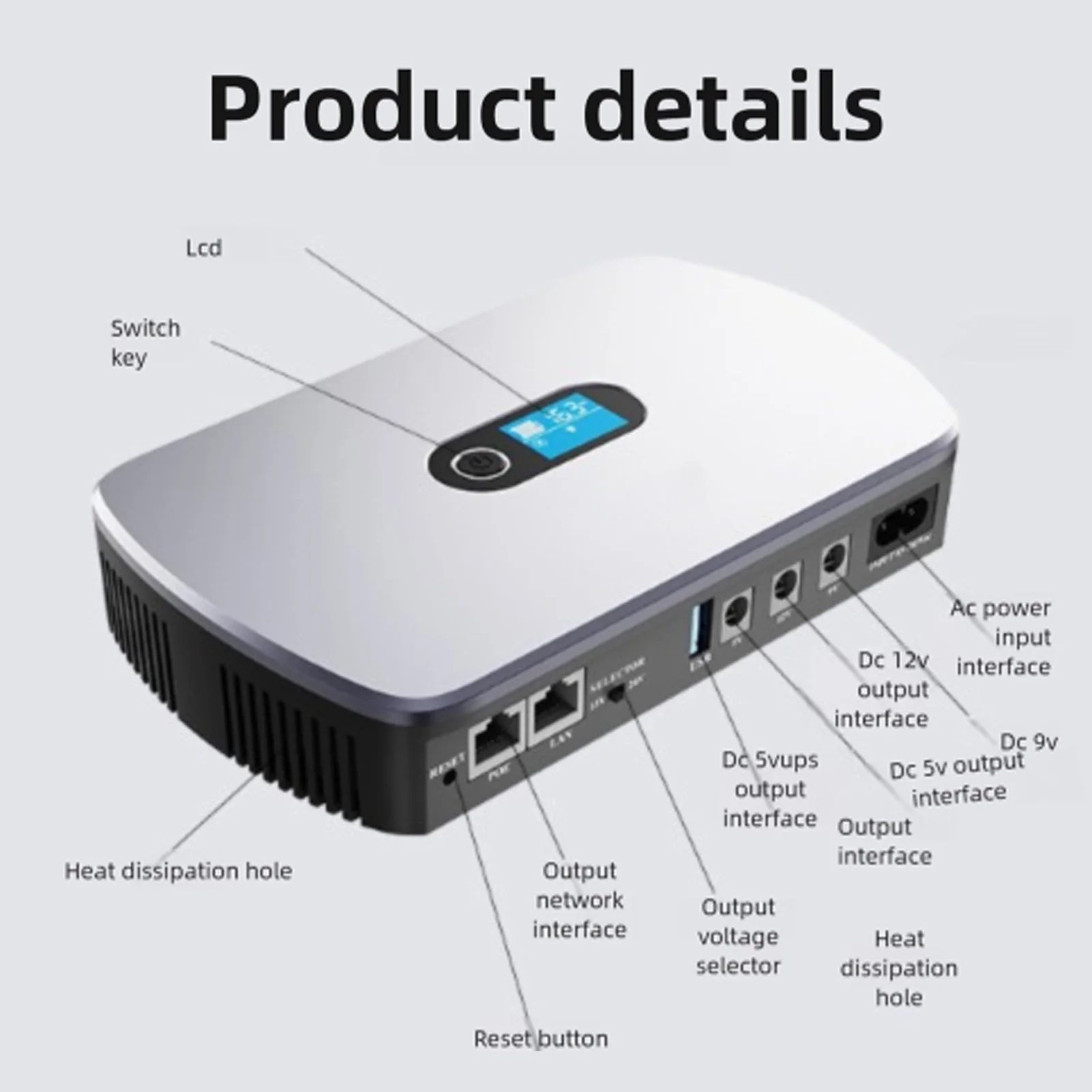 Commercial Equipment Unit - Commercial Use: Ups Backup Uninterruptible Supply 12v 24v (overcharge, Source) | clear | more | use. - Image 2