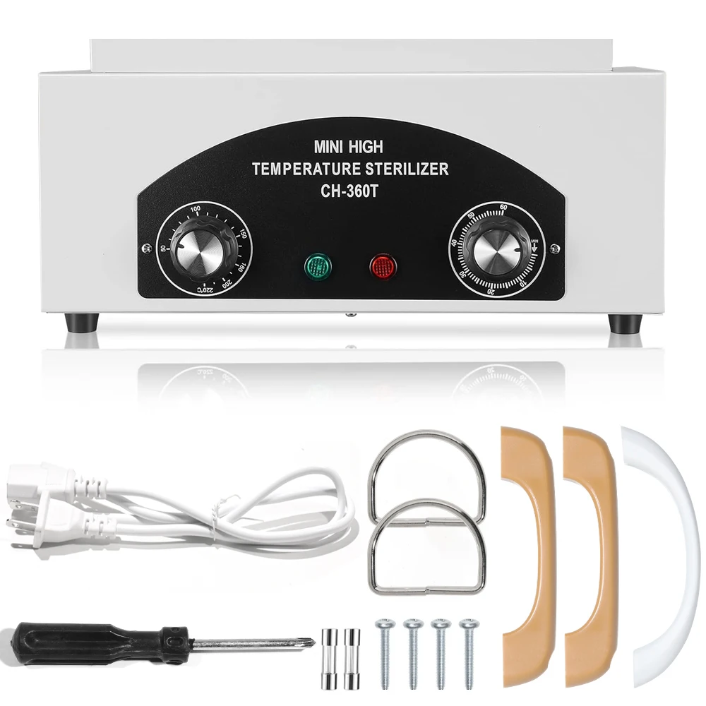 Linmanda Sterilizer Nail Dry Salon-tattoo (240v, 300w) - Commercial Equipment - Commercial Use | 240V | 300W | Stainless steel