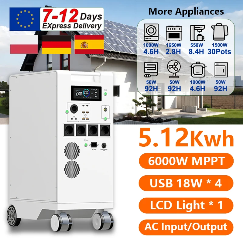 5000w Power All 48v Battery Mppt (5000w, Communication) | Commercial Equipment | Commercial Use | 5000W - Image 2
